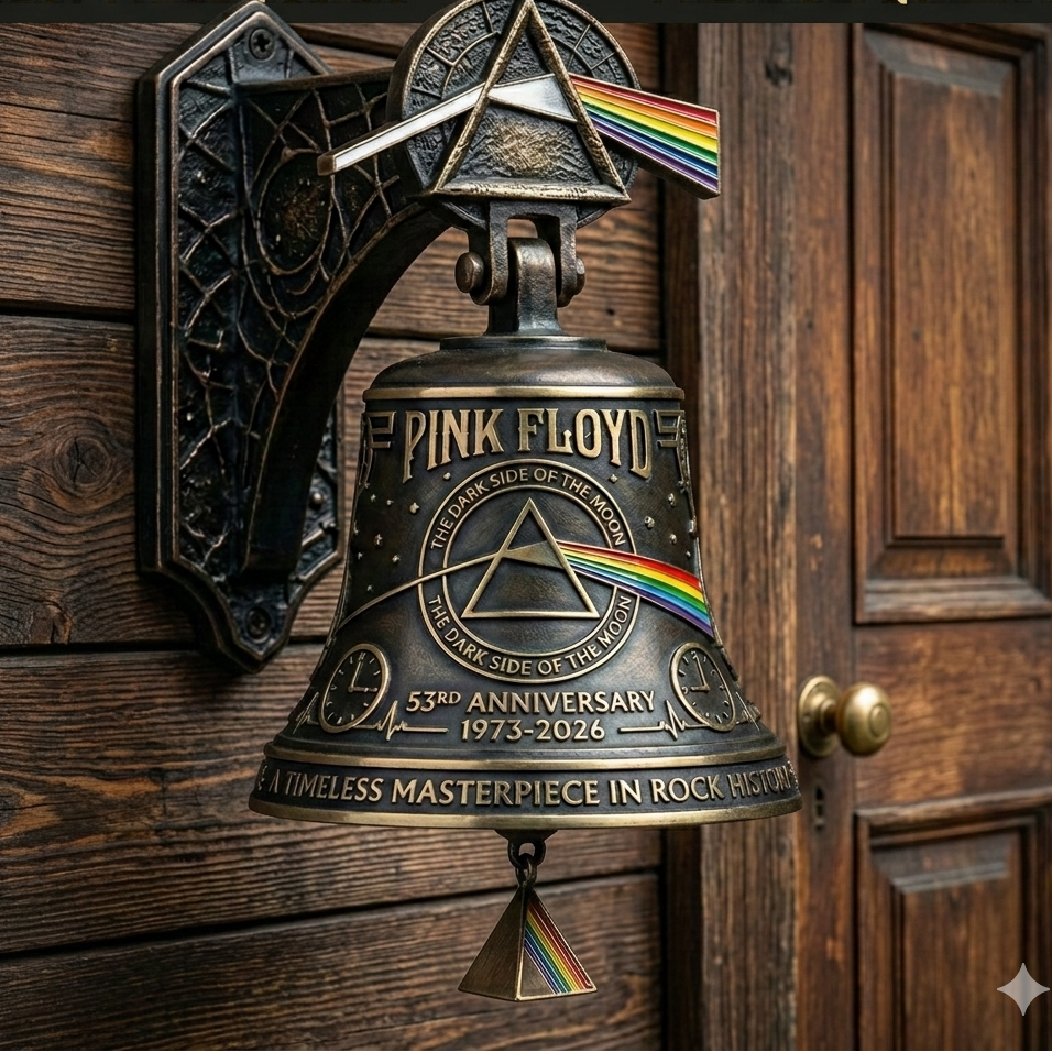 SoundLegacy – Cloche murale hommage au rock en édition limitée