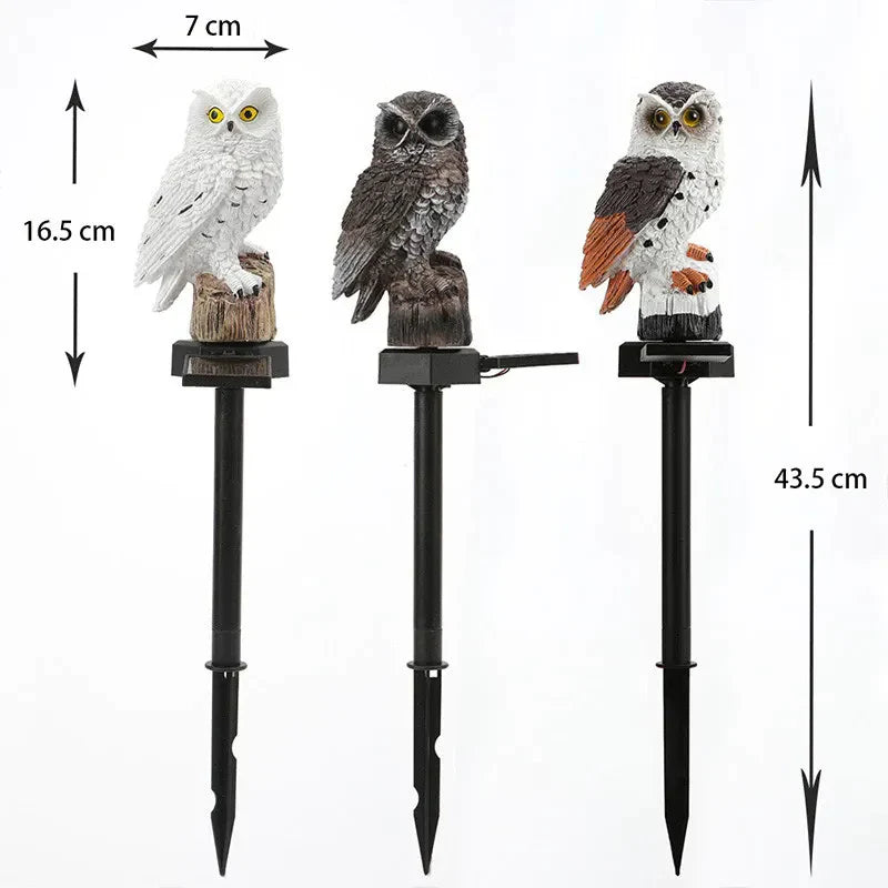 OwlGuard – Lampe solaire LED pour jardin