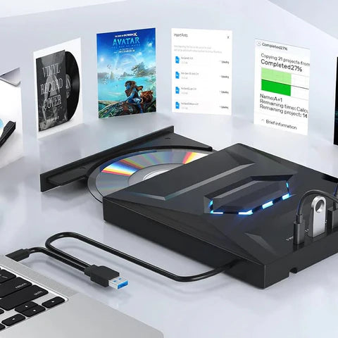 UltraRead | Lecteur Blu-ray et DVD USB 7 en 1