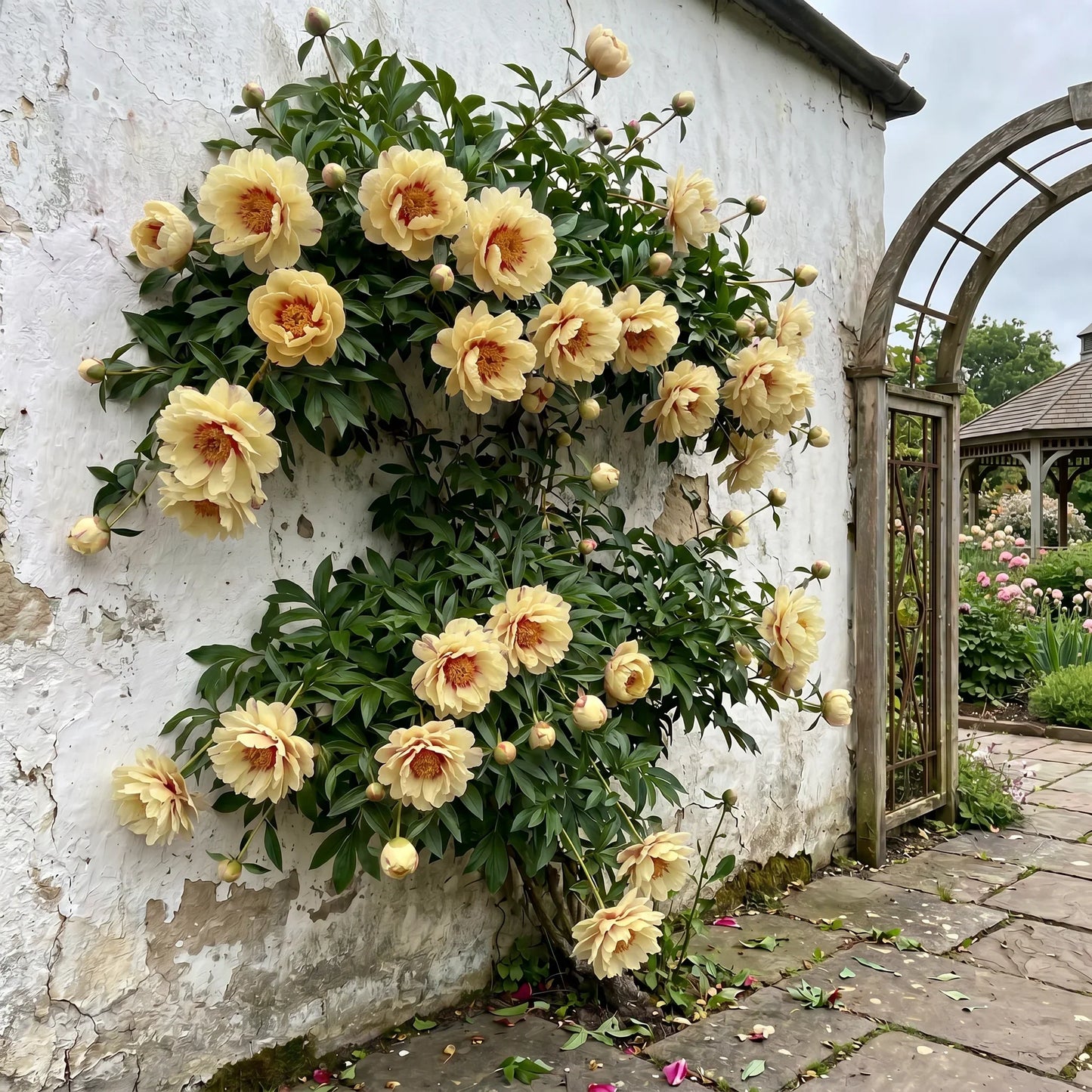 PetalRise – Bulbes de pivoine grimpante rustiques pour jardin
