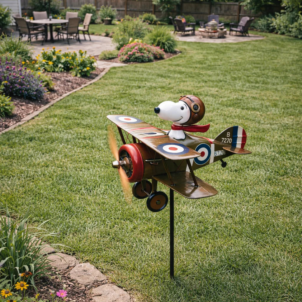 WindOra – Moulin à vent coloré pour jardin extérieur