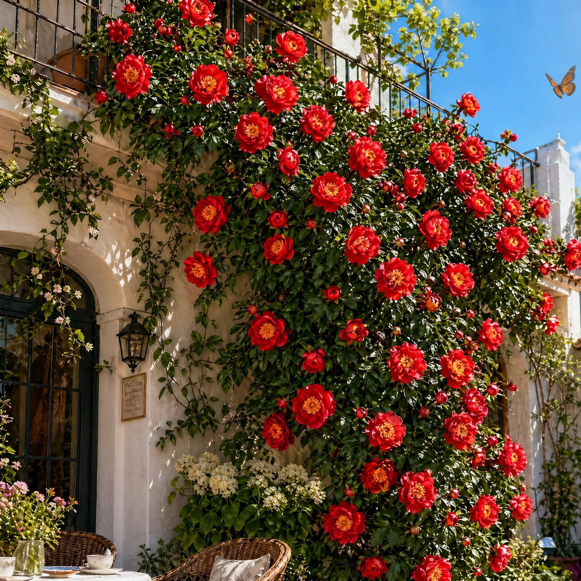 PetalRise – Bulbes de pivoine grimpante rustiques pour jardin