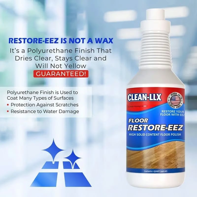 🔥Dernier jour : 50 % de réduction - ✨🧴 Rénovateur de sols Clean-llx – Brillance et protection instantanées 🏠