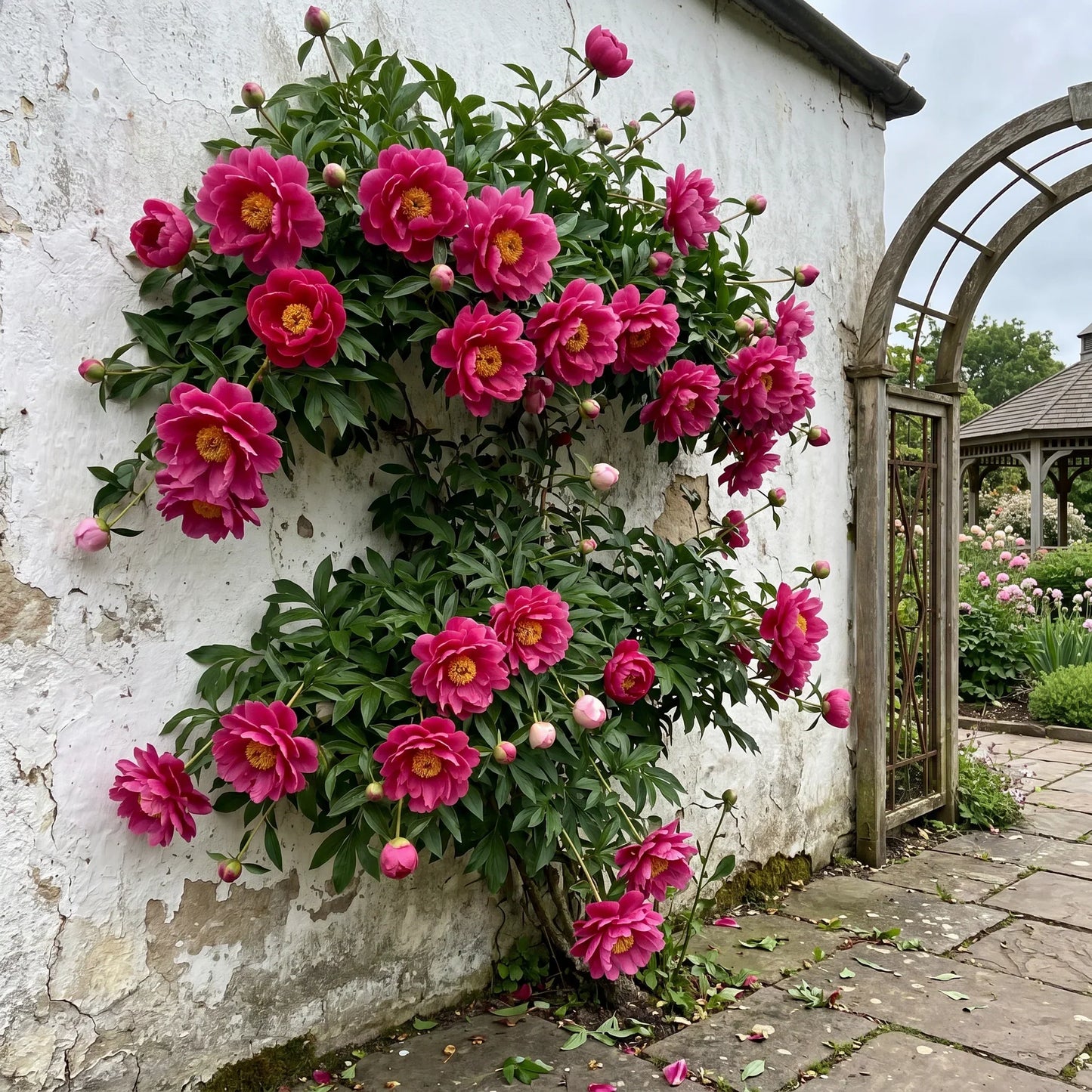PetalRise – Bulbes de pivoine grimpante rustiques pour jardin