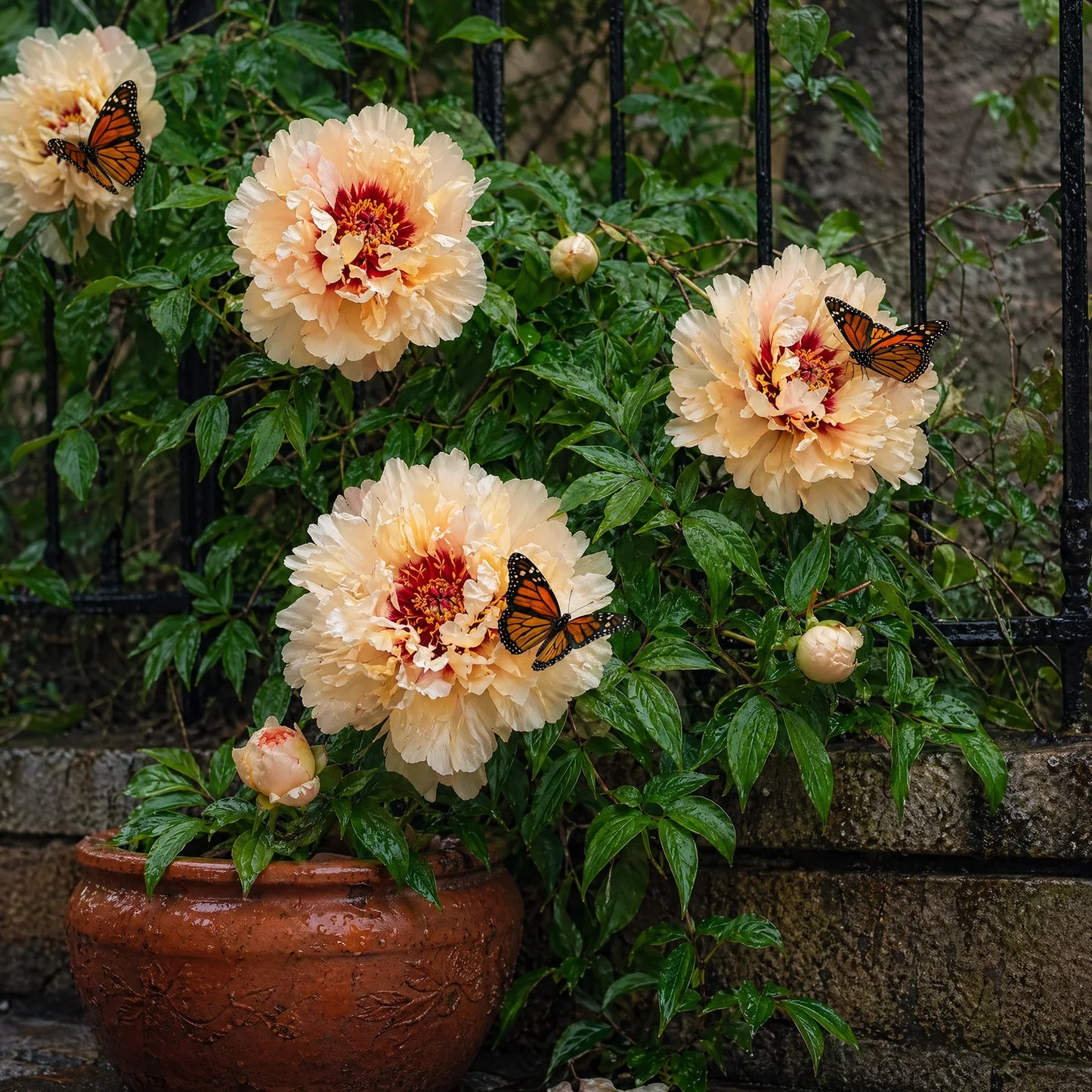 PetalRise – Bulbes de pivoine grimpante rustiques pour jardin