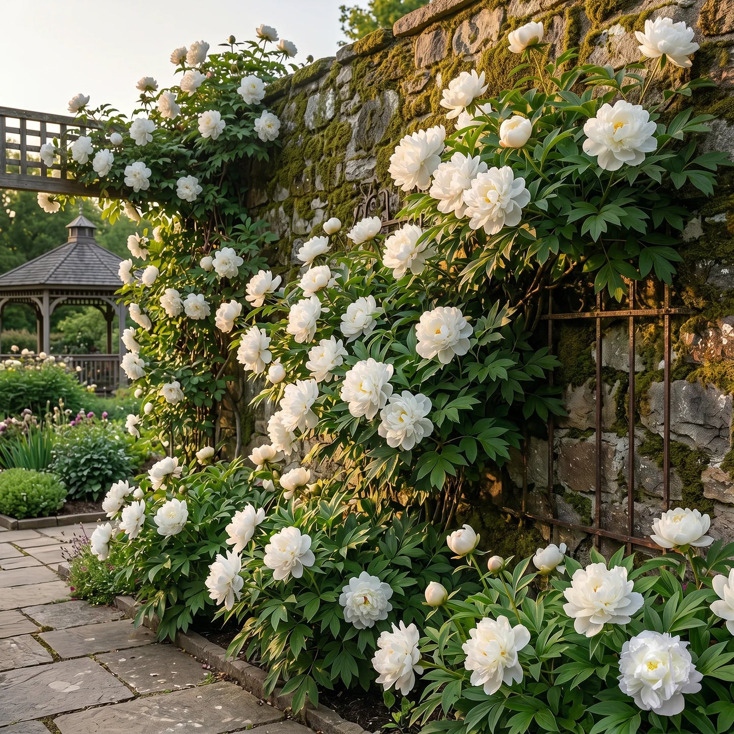 PetalRise – Bulbes de pivoine grimpante rustiques pour jardin