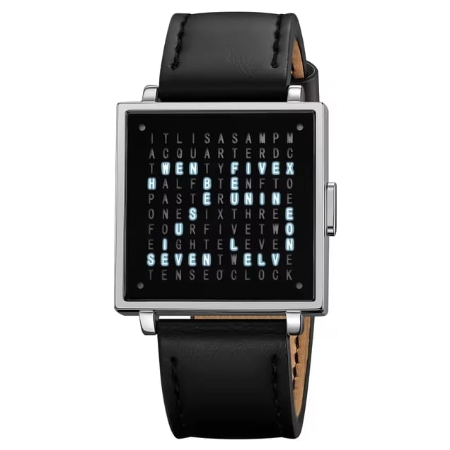 LexoTime - Montre unisexe à affichage textuel