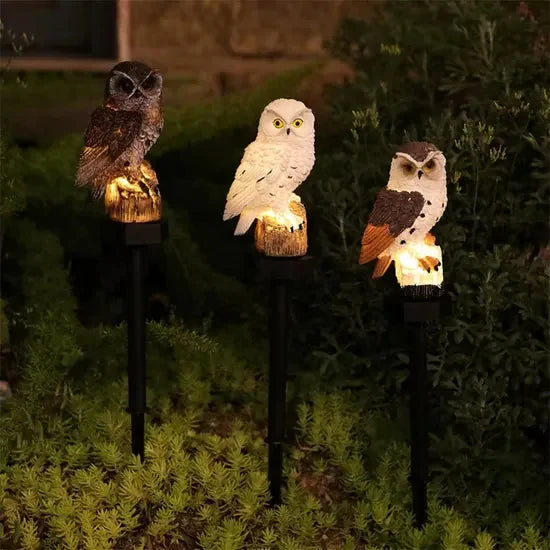 OwlGuard – Lampe solaire LED pour jardin
