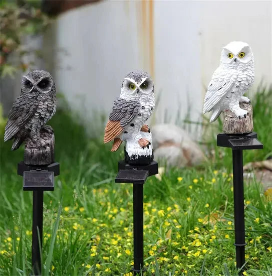 OwlGuard – Lampe solaire LED pour jardin