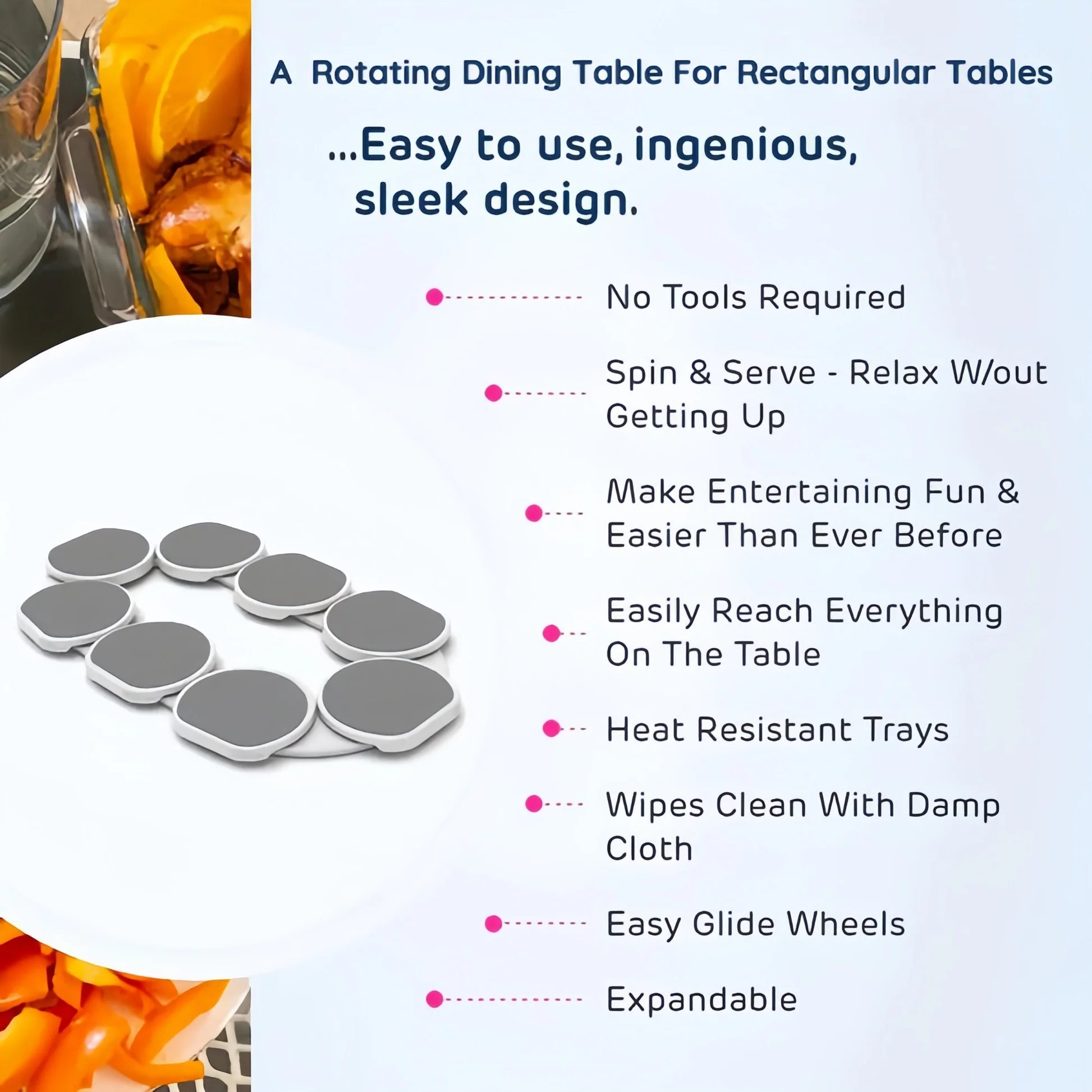 SpinServe – Support de table rotatif