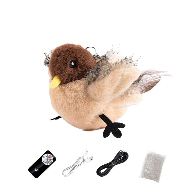 FelineFlutter - Un jouet stimulant pour oiseaux qui encourage l'exercice du chat