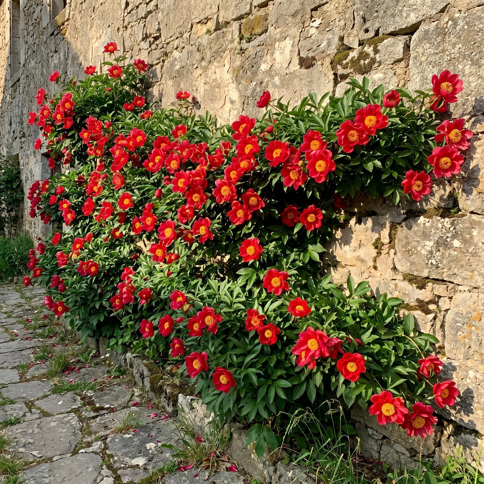 PetalRise – Bulbes de pivoine grimpante rustiques pour jardin