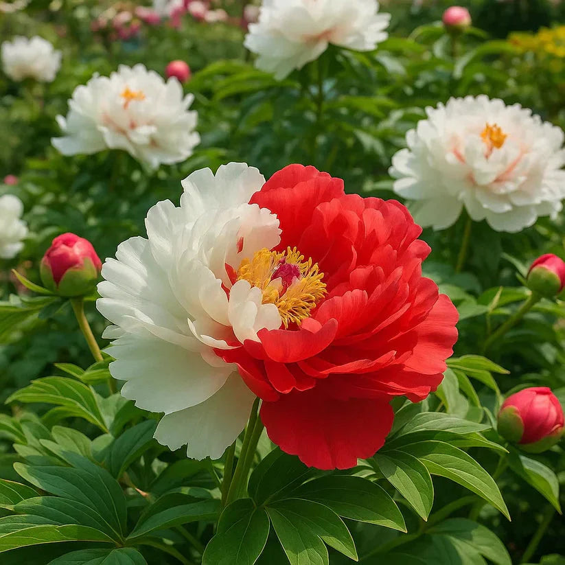PetalRise – Bulbes de pivoine grimpante rustiques pour jardin