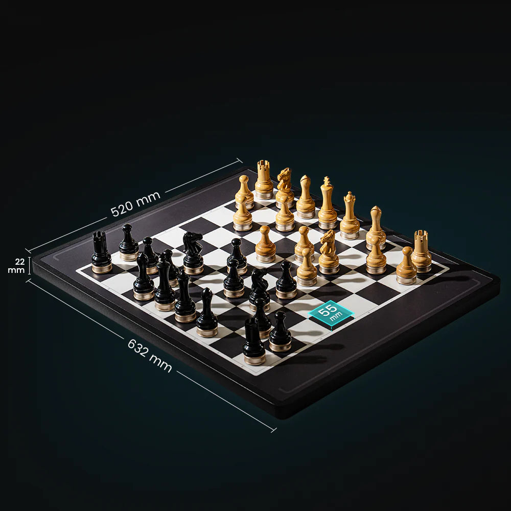 NeoChess – Échiquier Intelligent avec Pièces en Bois