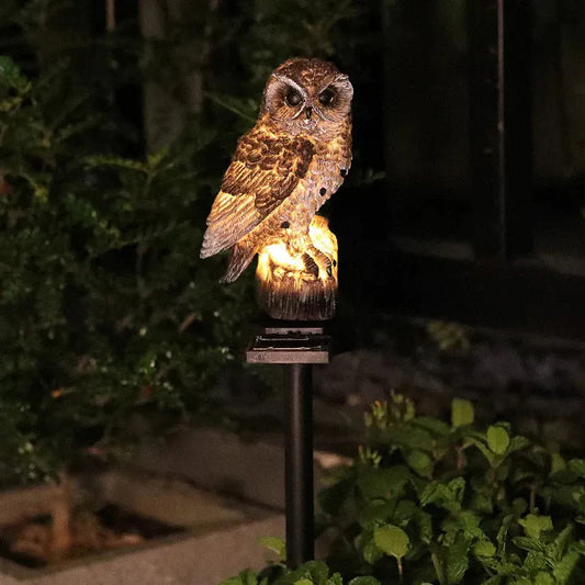 OwlGuard – Lampe solaire LED pour jardin