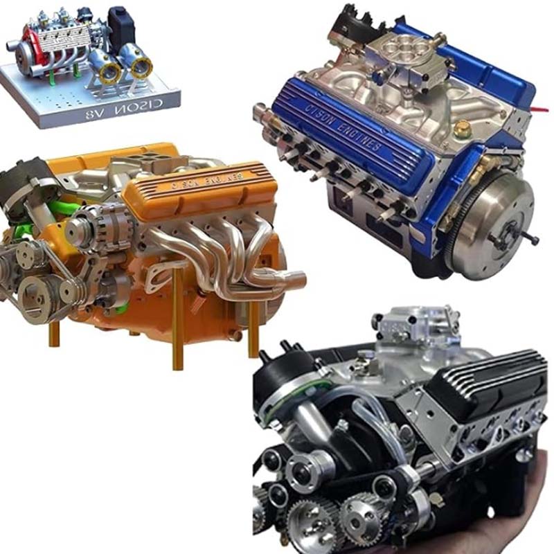 V8Forge – Kit de maquette de moteur V8 à essence OHV