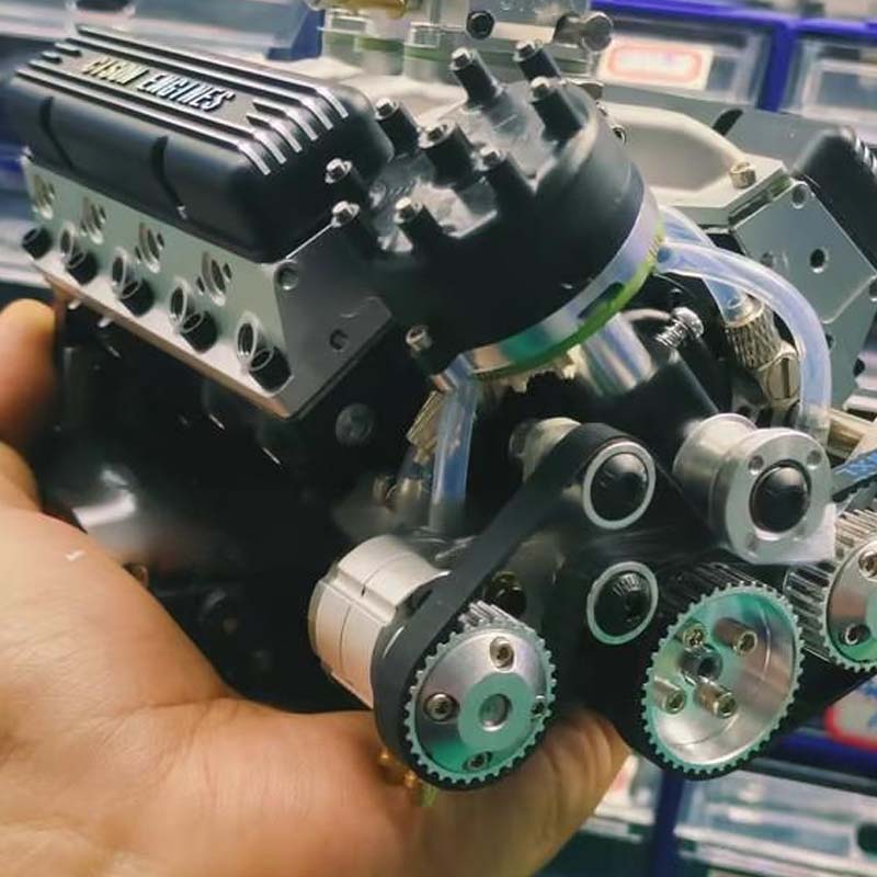 V8Forge – Kit de maquette de moteur V8 à essence OHV