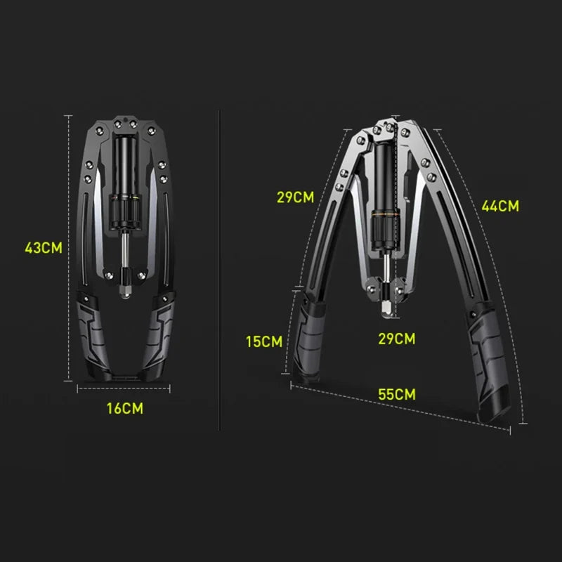 PowerFlex – Appareil de musculation hydraulique réglable pour les bras