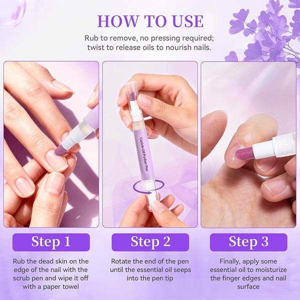 NailSoothe – Stylo à huile nourrissant pour repousse-cuticules